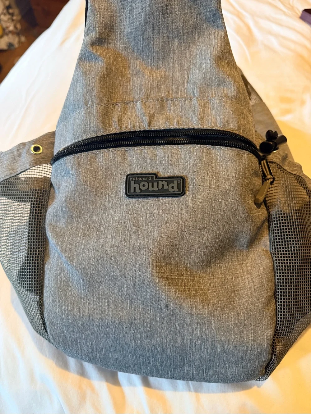 Outward Hound Gray Shoulder Pet Sling Carrier